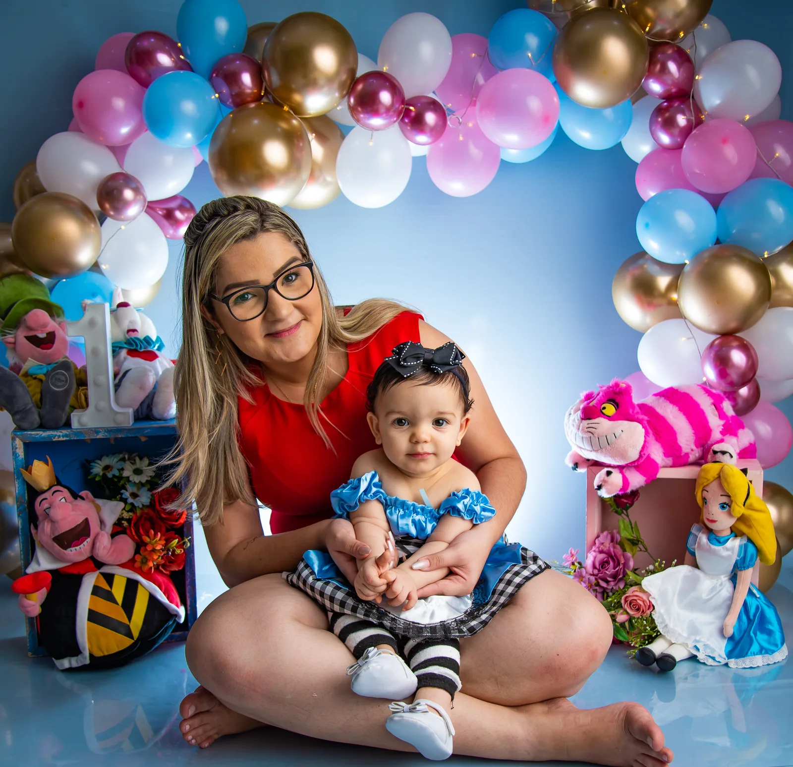 Fotografia de ensaio smash the cake